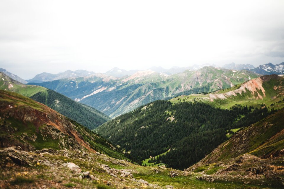 Extensive hilltop landscape