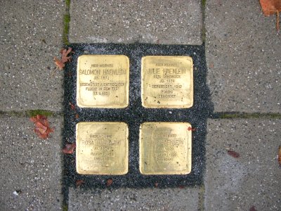 Am Graben 21 Eichstätt -Stolpersteine Haenlein (1)