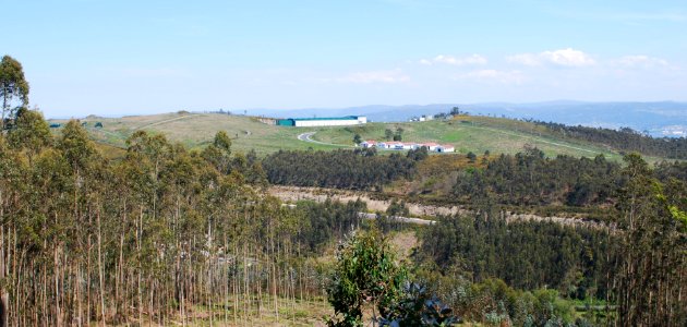 Altos do monte de Mouga instalacións Armada Española photo