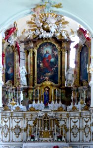 Altomünster, Alto-Birgitta-Kirche, Hochaltar, 3