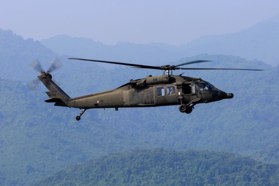 Helicopter military propeller