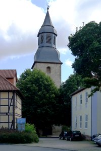 Altstädter Kirche (Hofgeismar) schiefe Laterne