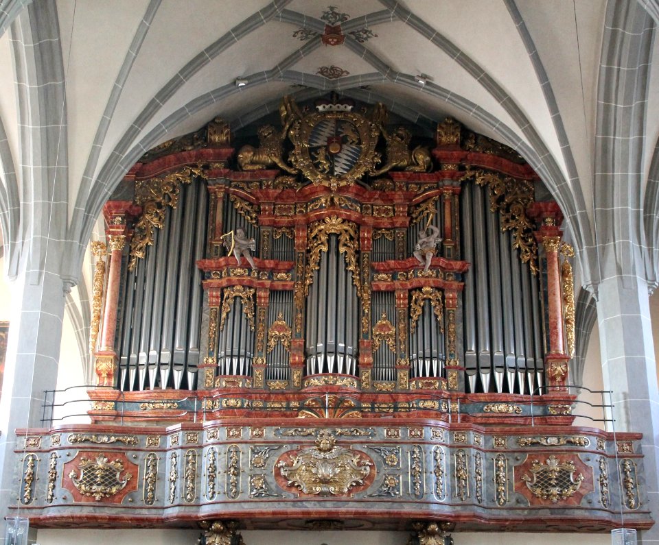 Altoetting Stiftspfarrkirche Orgel
