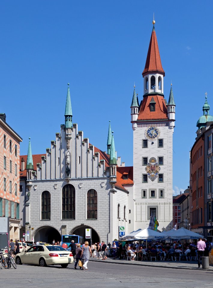 Altes Rathaus München Westseite