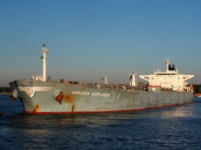 Amazon Explorer (ship, 2002), IMO 9231511 - Callsign SVFF, Port of Antwerp pic7