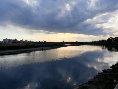 Along Tamagawa river near Tamagawa station