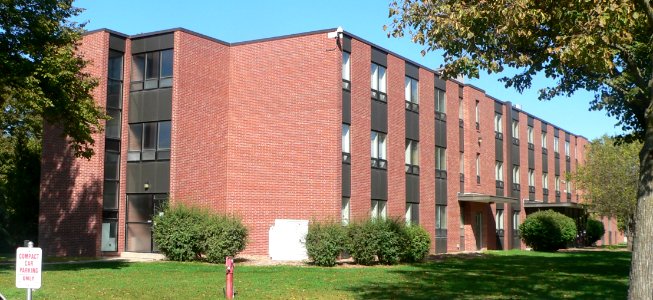 Altman Residence Hall from SE 1