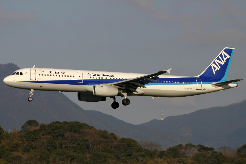 AllNipponAirways A321 fukuoka 20050314165316