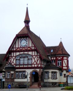 Allmannsdorf, Altes Rathaus von Osten, 1
