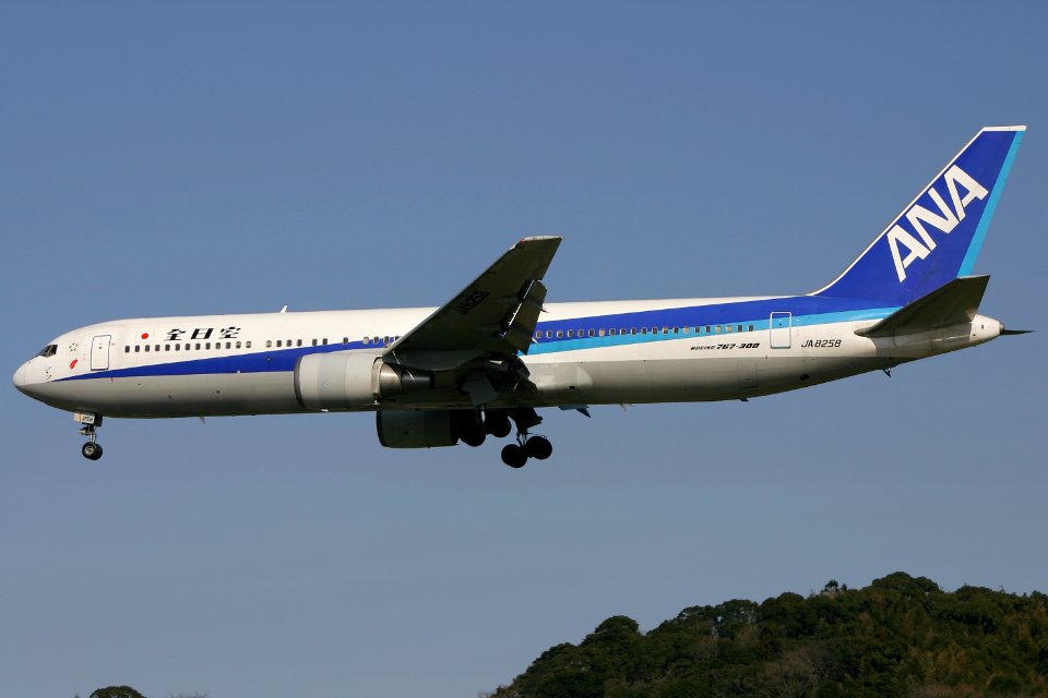 AllNipponAirways B767-300 fukuoka 20050213144024