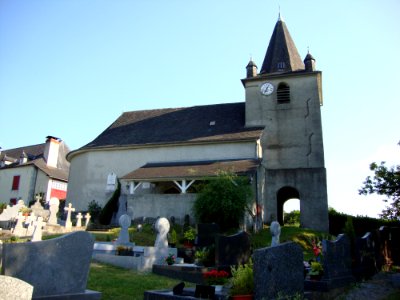 Alos (Alos-Sibas-Abense, Pyr-Atl, Fr) L'église