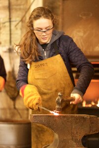 Blacksmith steel craft photo