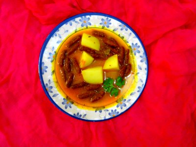 Aloo Pakorian Curry