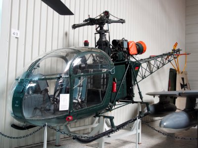 Alouette 2 - German Army - 76+85 at Flugausstellung Hermeskeil