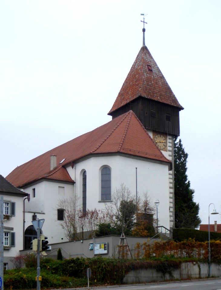 Allmannsdorf, Georgskirche von Südosten, 1