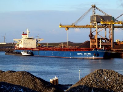 Alpha Action IMO 9074494 at IJmuiden, The Netherlands pic2