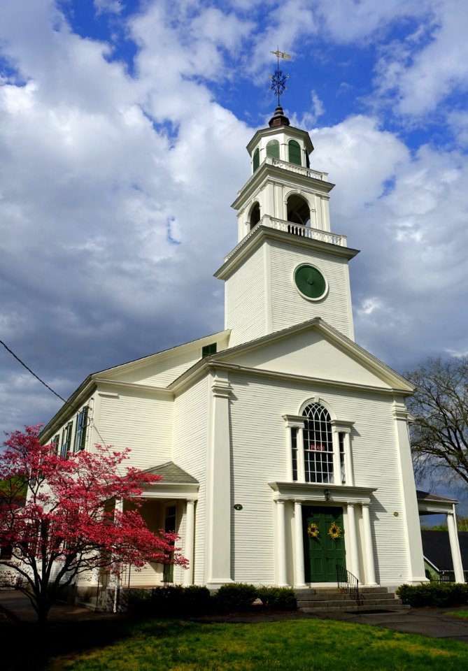 Allin Congregational Church - Dedham Massachusetts - DSC04342