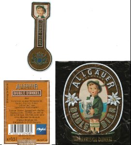 Allgäuer Brauhaus AG - Büble Bier - Urbayrisch Dunkel