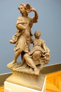 Allegory of Autumn, by Johann Peter Alexander Wagner, Wurzburg, c. 1750-60, sandstone - Bode-Museum - DSC02864