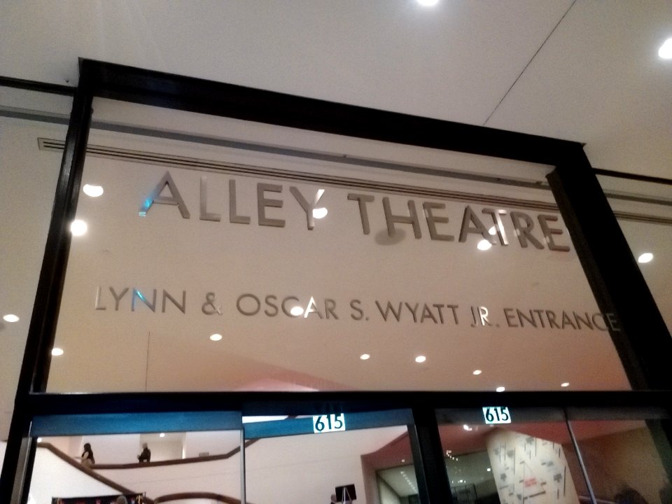 AlleyTheatreEntrance