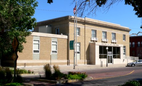 Alliance, Nebraska 401 Box Butte Ave post office from NW