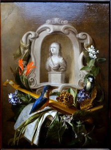 Allegory of hearing, Jan van den Hecke and Erasmus Quellinus II, 1650, oil on canvas - Villa Vauban - Luxembourg City - DSC06650