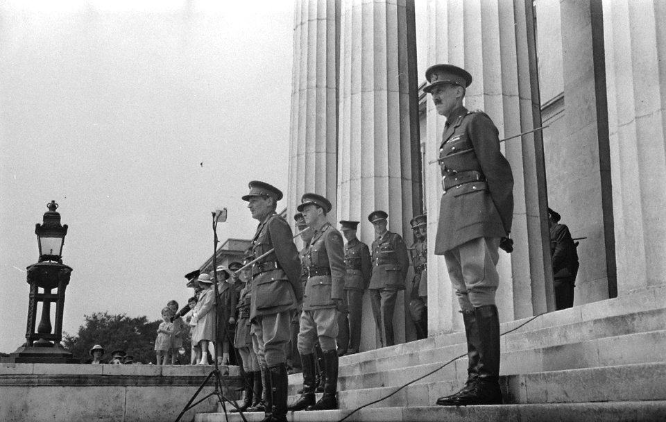 Alliance of soldiers of the United Nations was demonstrated at the occassion of , Bestanddeelnr 934-9346
