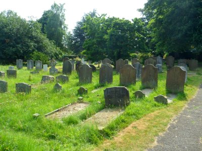 All Saints Church, High Street, Banstead (July 2013) (Churchyard) (2)