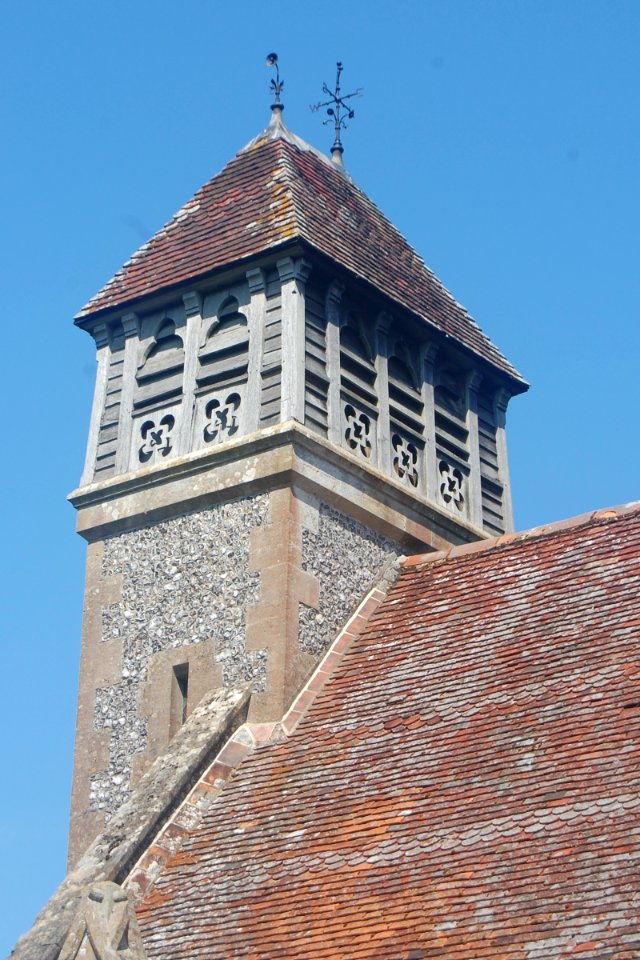 All Saints Church, Hinton Hill, Hinton Ampner (NHLE Code 1155865) (July 2019) (Tower)