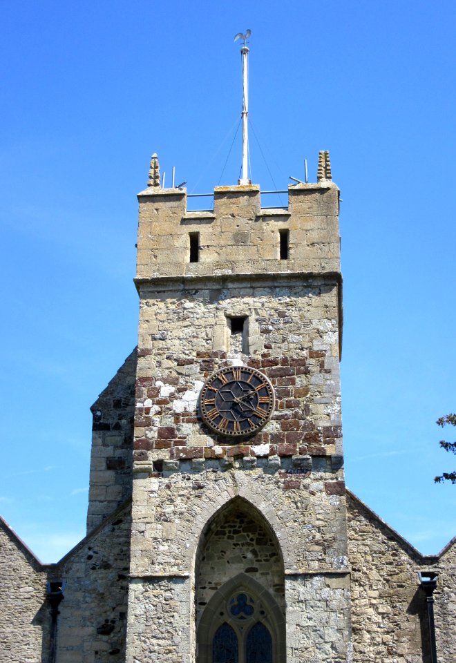 All Saints Church, Church Place, Freshwater (May 2016) (Tower)