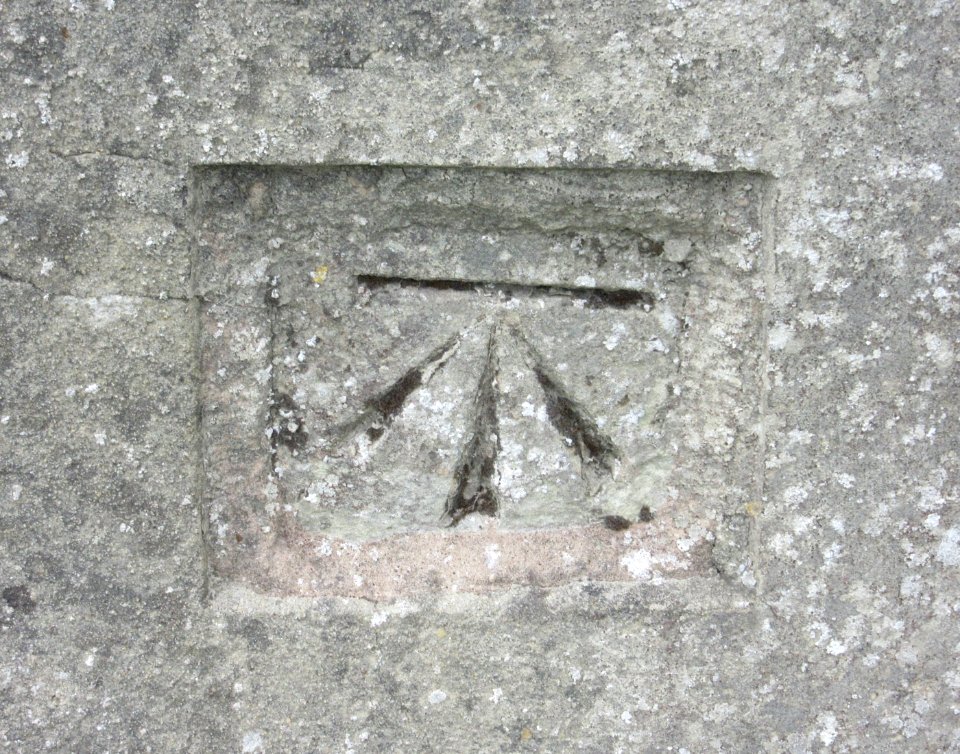 All Saints Church, High Street, Newchurch (May 2016) (Ordnance Survey Cut Mark)