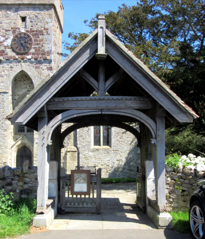 All Saints Church, Church Place, Freshwater (May 2016) (Lychgate)