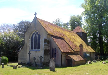 All Saints Church, off Nettlebeds Lane, Bighton (NHLE Code 1155172) (May 2021) (6)