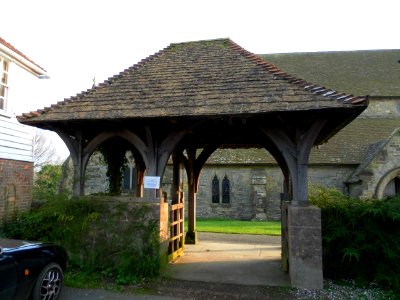All Saints Church, Church Street, Old Heathfield (March 2011) (Lychgate)