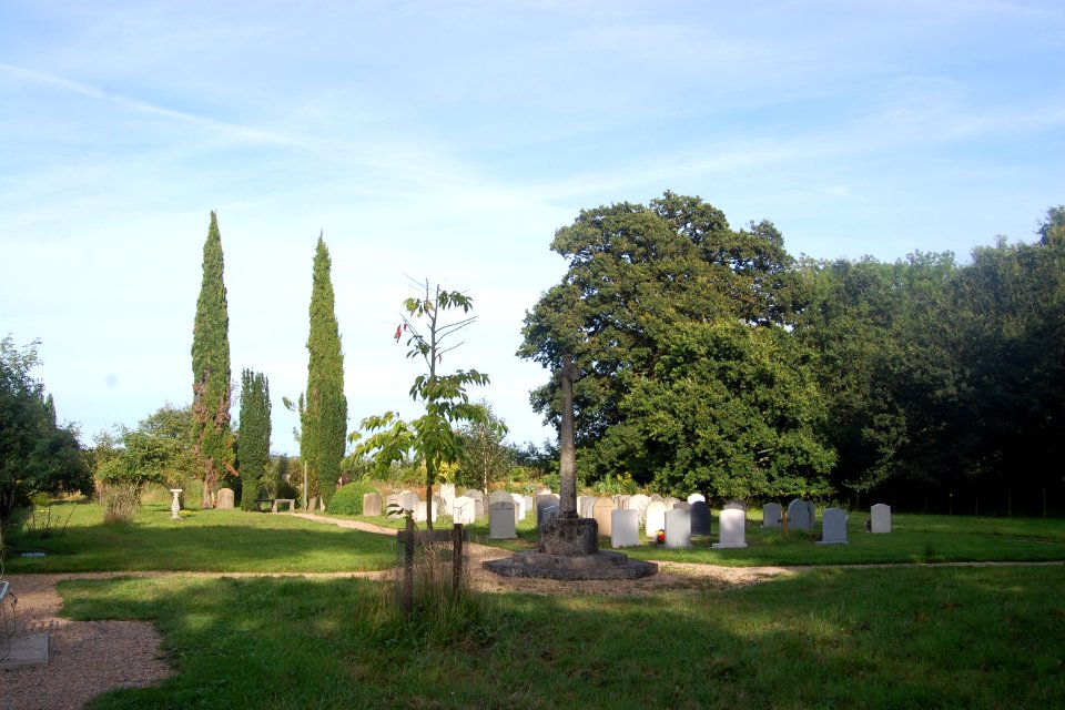 All Saints Church, Church Road, Steep (NHLE Code 1351171) (July 2019) (Churchyard)
