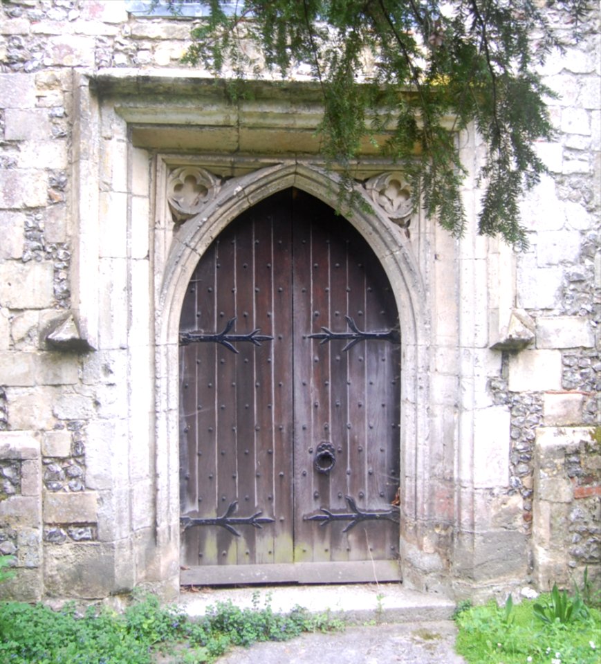All Saints Church, Main Road, Hursley (NHLE Code 1095797) (May 2021) (Doorway)
