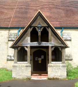 All Saints Church, High Street, Headley (NHLE Code 1094029) (May 2021) (Entrance Porch)