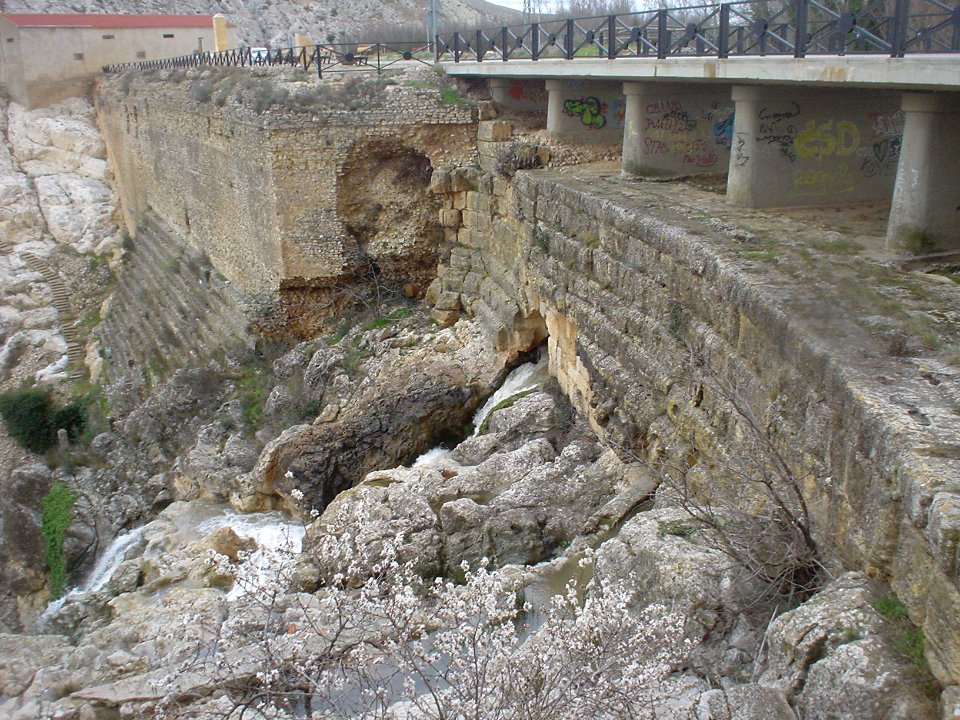 Almonacid de la Cuba presa romana 63781ddrawGL