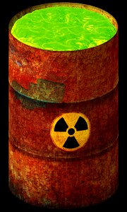 Toxic danger radiation