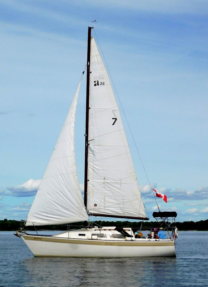 Aloha 27 sailboat Mischief 2677