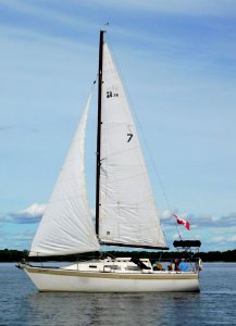 Aloha 27 sailboat Mischief 2677