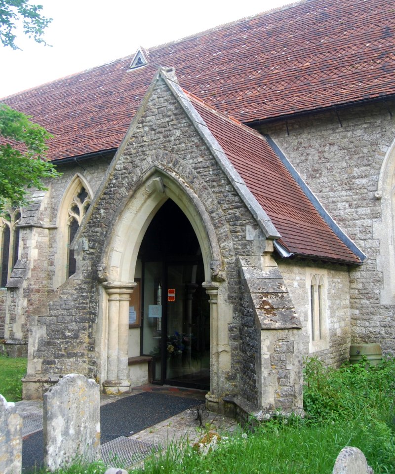 All Saints Church, Main Road, Hursley (NHLE Code 1095797) (May 2021) (Entrance Porch) (3)
