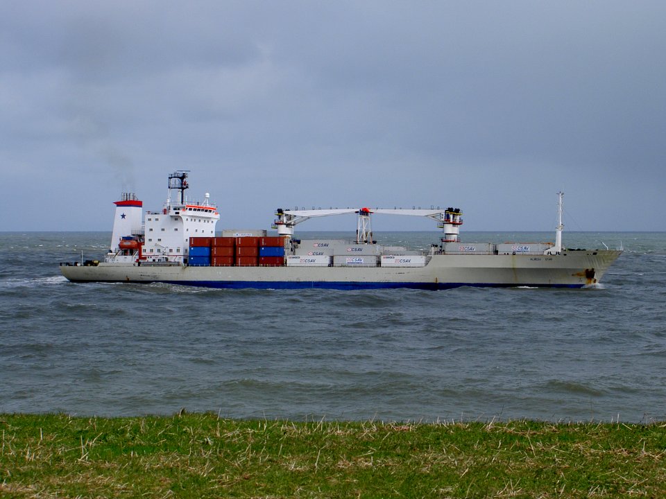 Almeda Star IMO 8816156, Port of Rotterdam 09-Apr-2005