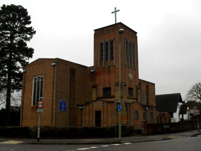 All Saints Church, Nutfield Road, South Merstham (January 2010)