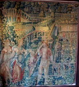 Allegory of Spring with Flora, Vertumnus, and Pomona, France, c. 1600, wool - Hyde Collection - Glens Falls, NY - 20180224 120525