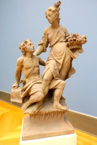 Allegory of Spring, by Johann Peter Alexander Wagner, Wurzburg, c. 1750-60, sandstone - Bode-Museum - DSC02867