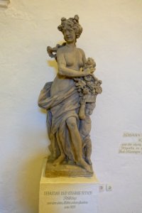 Allegory of Spring, by Sebastian and Volkmar Becker, c. 1725 - Mainfränkisches Museum - Würzburg, Germany - DSC05136