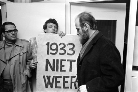 Almere, installatie 2 CP-raadsleden Vreeswijk en Fresco CP-raadslid Fresco loop, Bestanddeelnr 932-8344