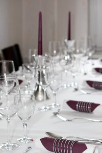 Celebration banquet table table decoration photo