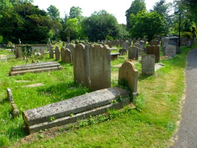 All Saints Church, High Street, Banstead (July 2013) (Churchyard) (1)